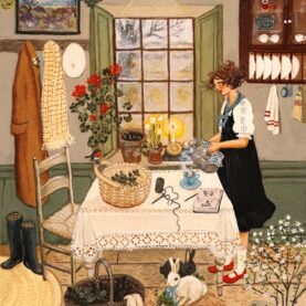 Nettle Tea Art Print