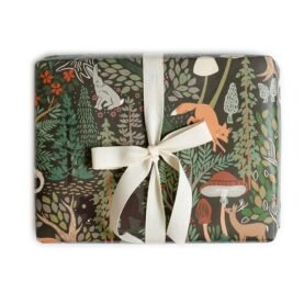 Woodland Gift Wrap - Single Sheet
