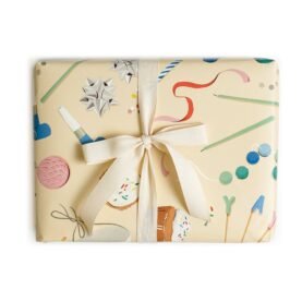 Birthday Trimmings Gift Wrap - Single Sheet