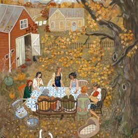 The Quilting Bee Art Print