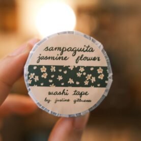 Sampaguita (Jasmine Flower) Washi Tape