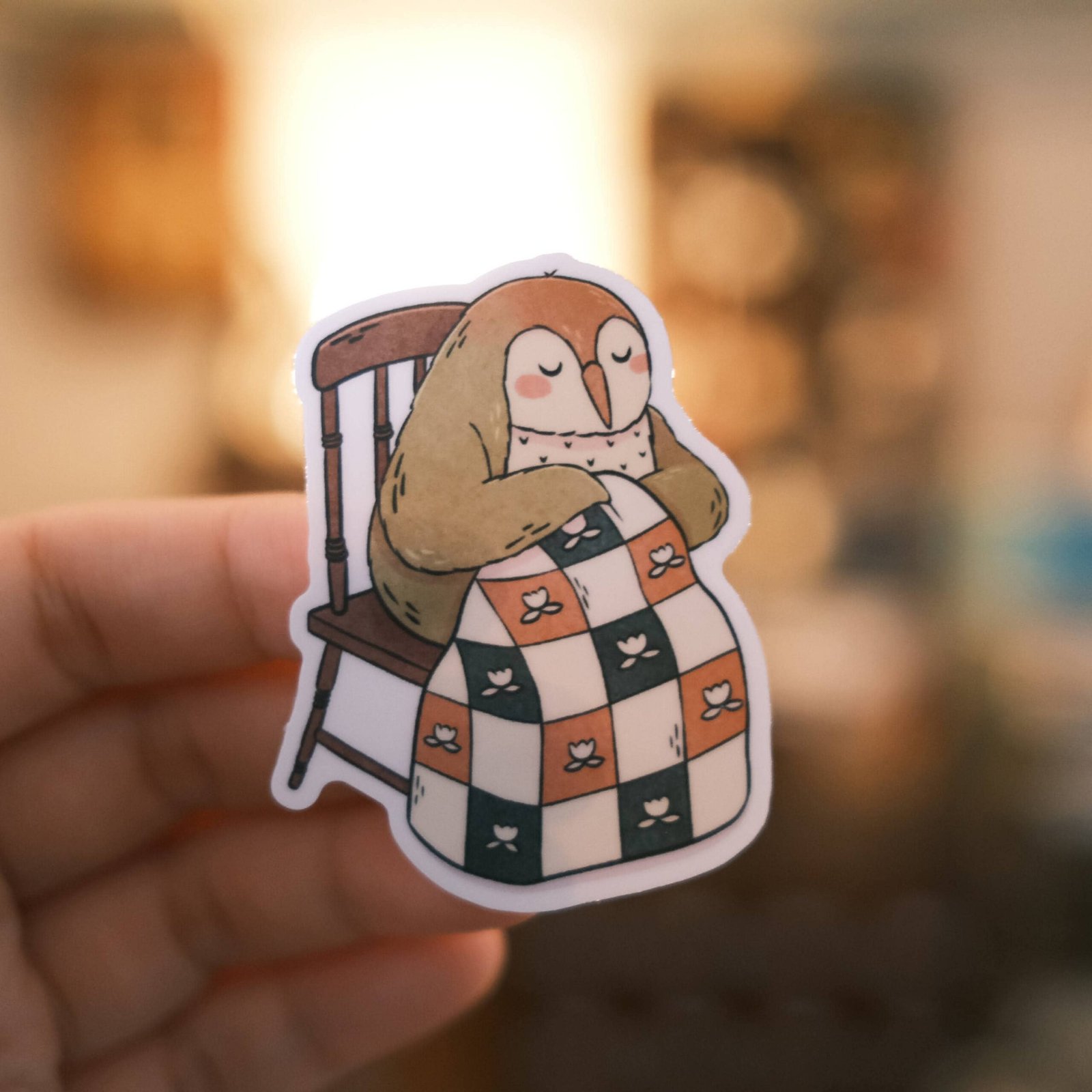 Tailorbird Quilting Matte Vinyl Sticker