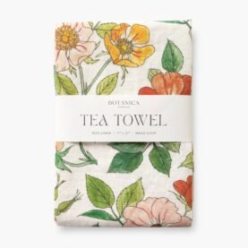 WILD ROSES | 100% LINEN TEA TOWEL