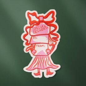 Special Delivery Matte Gift Label Sticker