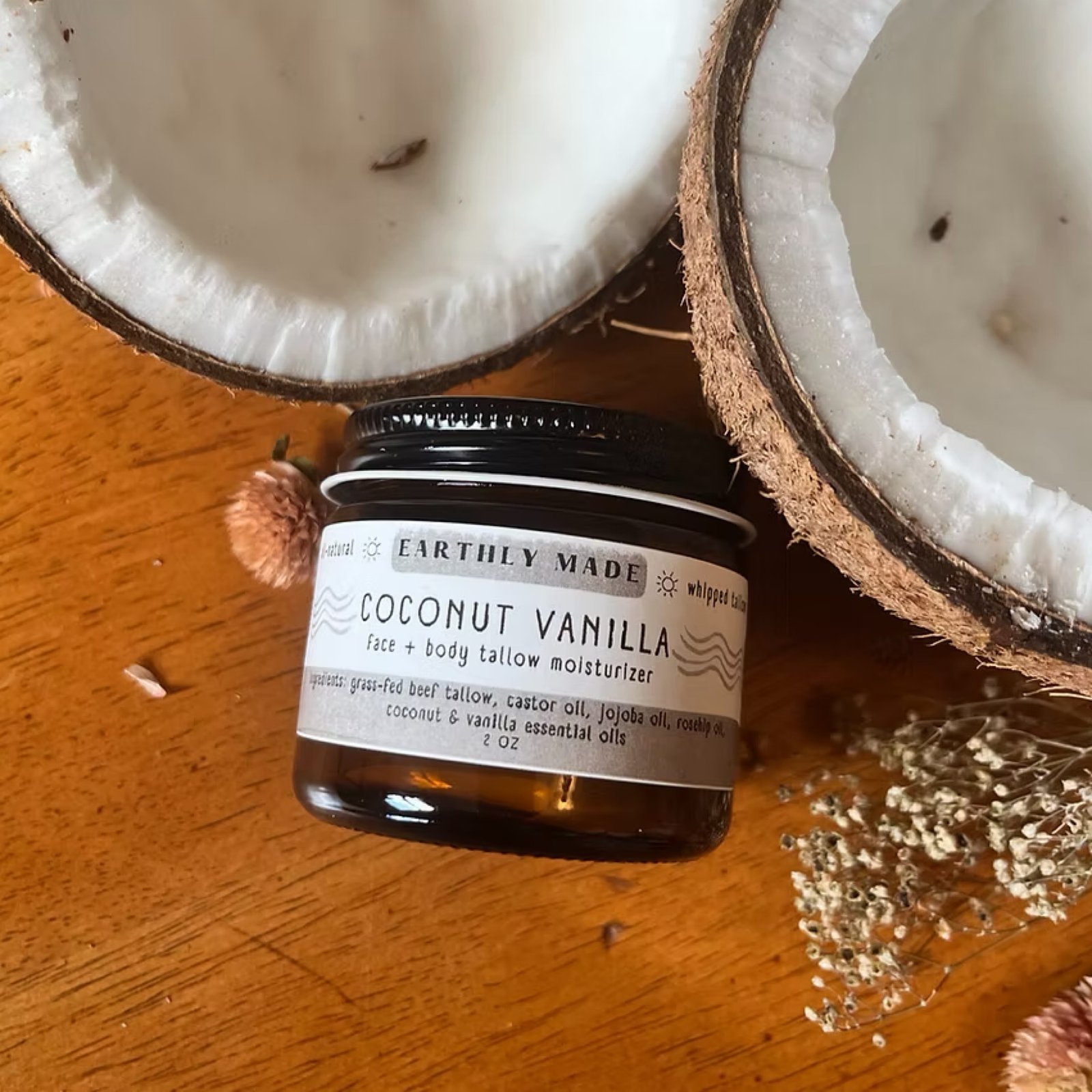 Coconut Vanilla Tallow Balm