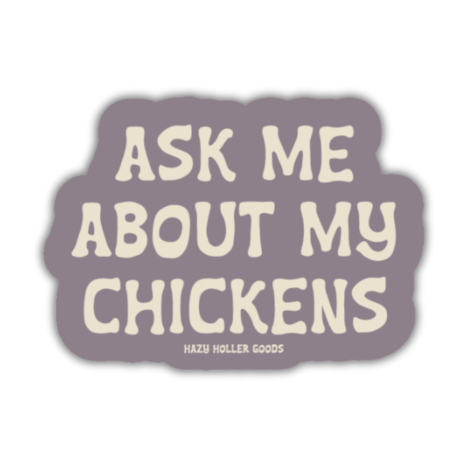 Chicken Tender Homesteading Sticker