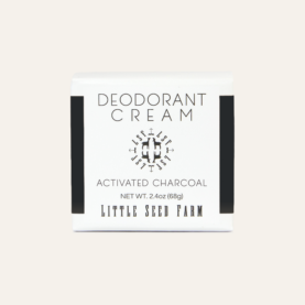 Activated Charcoal Deodorant Cream