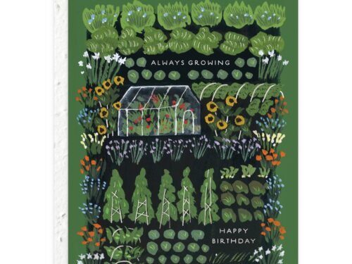 Garden Greenhouse - Birthday Card