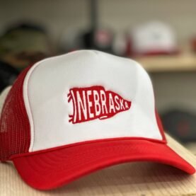 Nebraska Pennant Foam Trucker Hat | Nebraska Pennant Hat