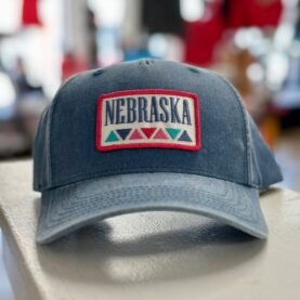Nebraska Tribal Patch Hat