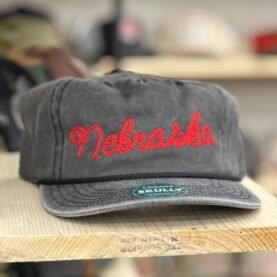 Nebraska Chain Stitch Embroidered Hat