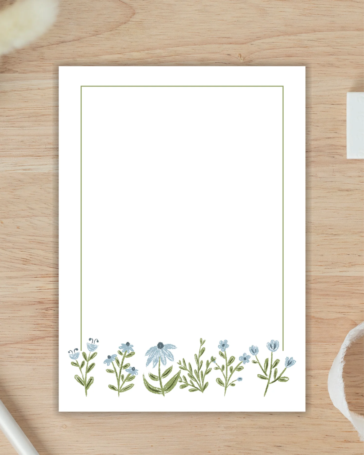 Wildflower Tear Away Notepad | 5 x 7