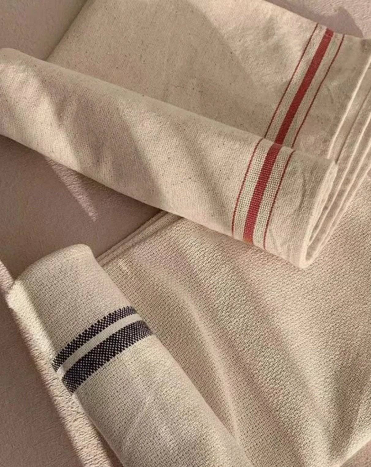 Farmhouse Simple Striped Napkin