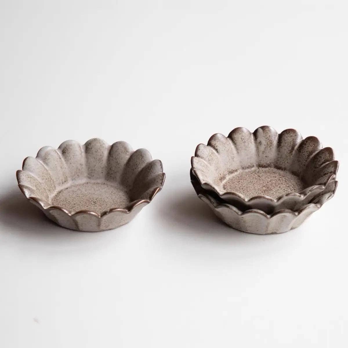 Flower Ceramic Pinch Bowls