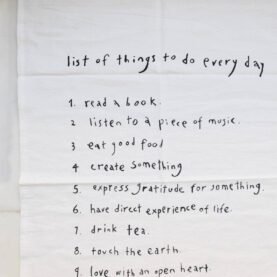 To Do List Napkin