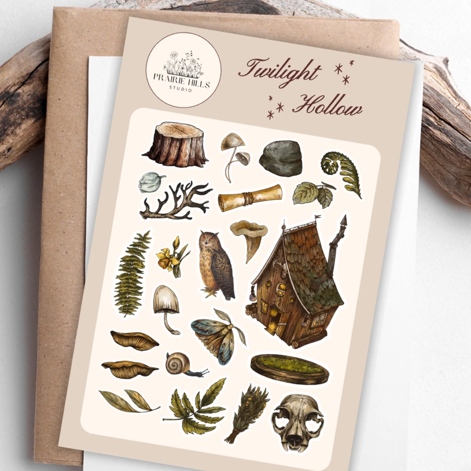 Twilight Hollow Sticker Sheet