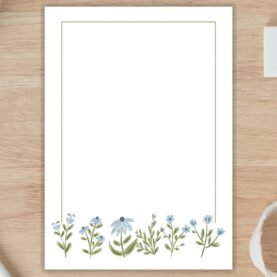 Wildflower Tear Away Notepad | 5 x 7