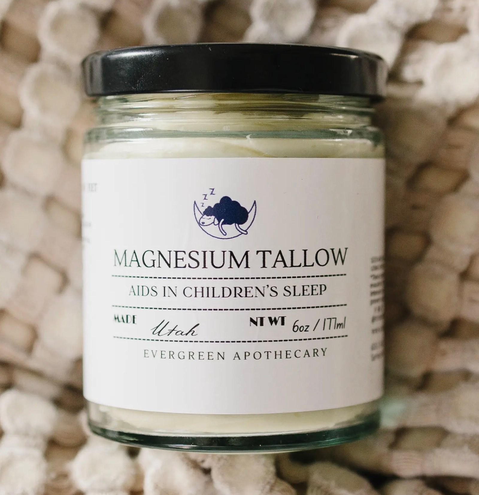 Magnesium Tallow for Kids, 4oz - Image 2