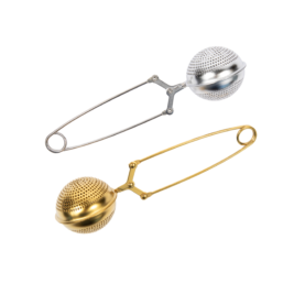 Stainless Steel Tea Steeper Strainer | Gold