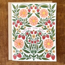 "You're The Best," Greeting Card