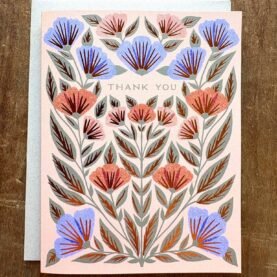 "Thank You," Greeting Card