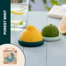 Reusable Silicone Citrus Savers – Forest Mint