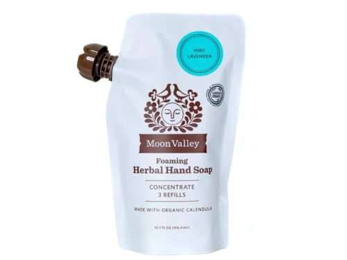 Mint Lavender Foaming Herbal Hand Soap Concentrate