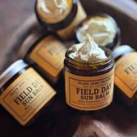 FIELD DAY SUN BALM Tallow • Zinc Oxide • Raspberry Seed Oil — Real Protection, Straight from Nature
