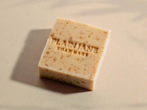 Soothing Honey & Oats Tallow Soap - Exfoliating, Unscented