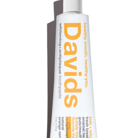 Davids kids + adults nano-hydroxyapatite / orange vanilla