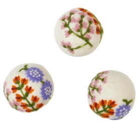 Wool Dryer Balls - Set of 3 Garden