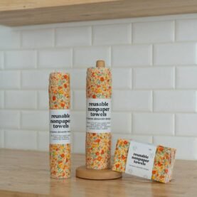 Reusable Paper Towels - Retro Meadow