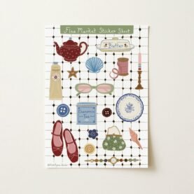 Flea Market Sticker Sheet