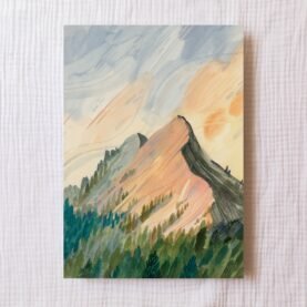 Art Print — Sunrise on the Mountain