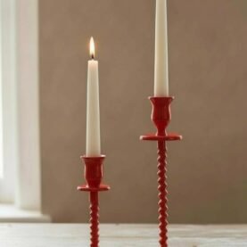 Corkscrew Taper Holder Red Small