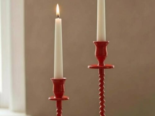 Corkscrew Taper Holder Red Small