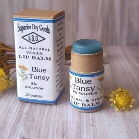 Blue Tansy Lip Balm | Paperboard Tube | All Natural