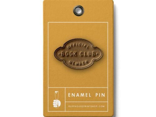 Official Book Club Member Enamel Pin