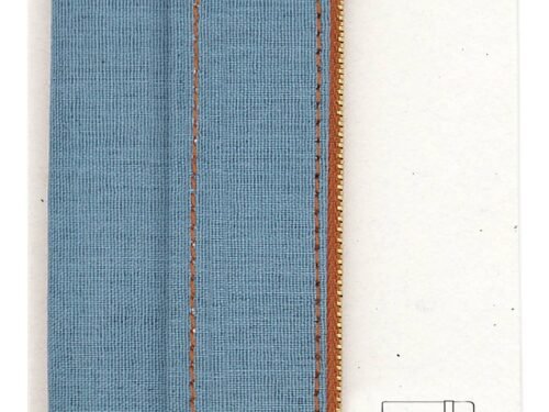 Denim Distressed Blue Notebook Pouch NBPOUCH001