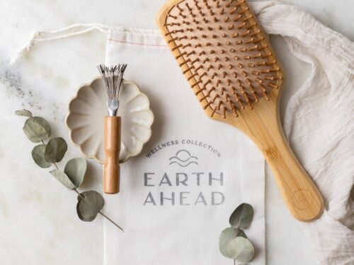 Bamboo Paddle Hair Brush – Large Square